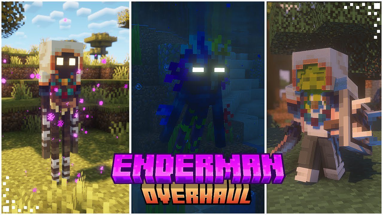 Enderman Overhaul для Minecraft 1.21