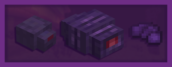 Улучшенный эндермит в моде Unusual End для Minecraft