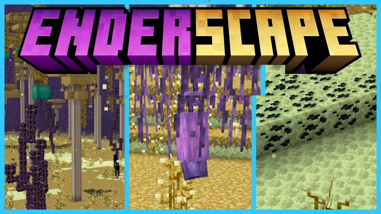Enderscape для Minecraft 1.21.5