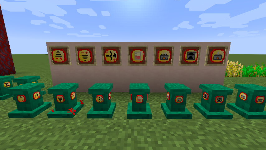 Игроки на сервере Minecraft в режиме SkyBlock