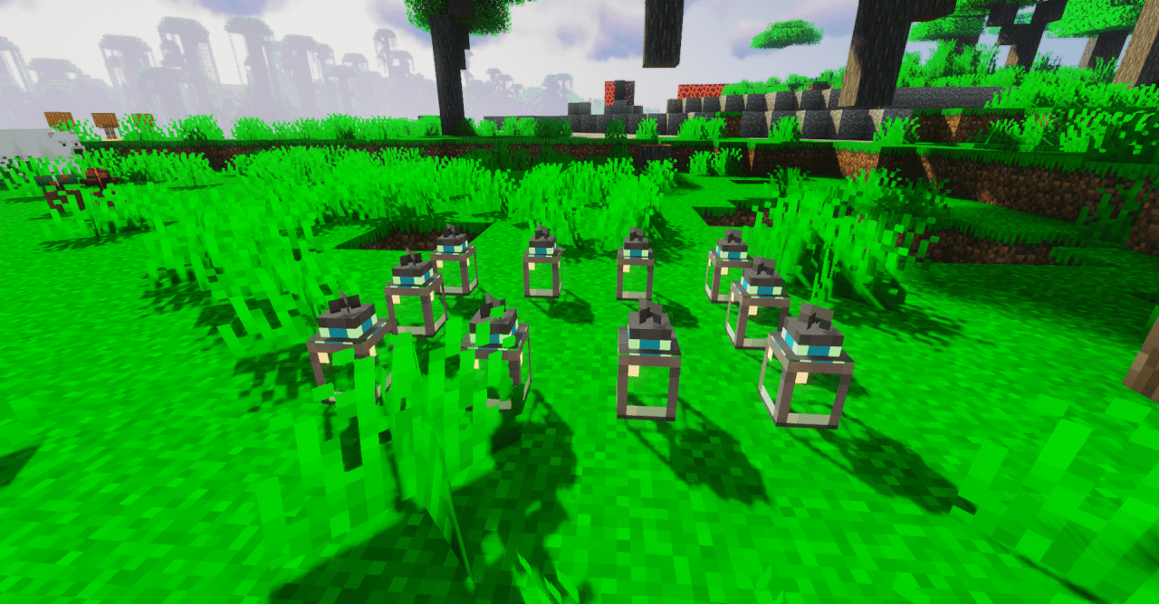Подводный мир Minecraft с текстур-паком Enhanced Colour