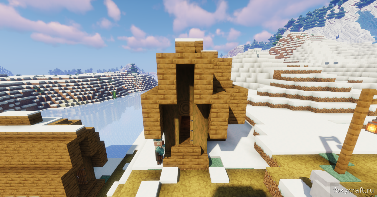 Красивые пейзажи в Minecraft с улучшенными текстурами от Enticraft