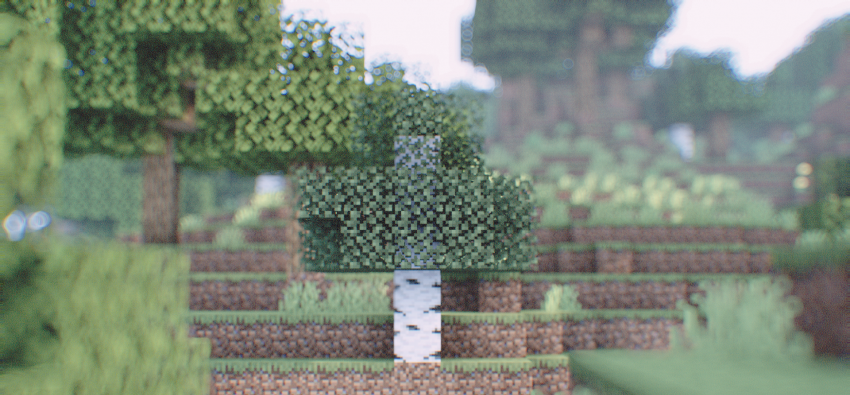 Настройки шейдера Epoch в Minecraft с возможностью выбора цветового фильтра