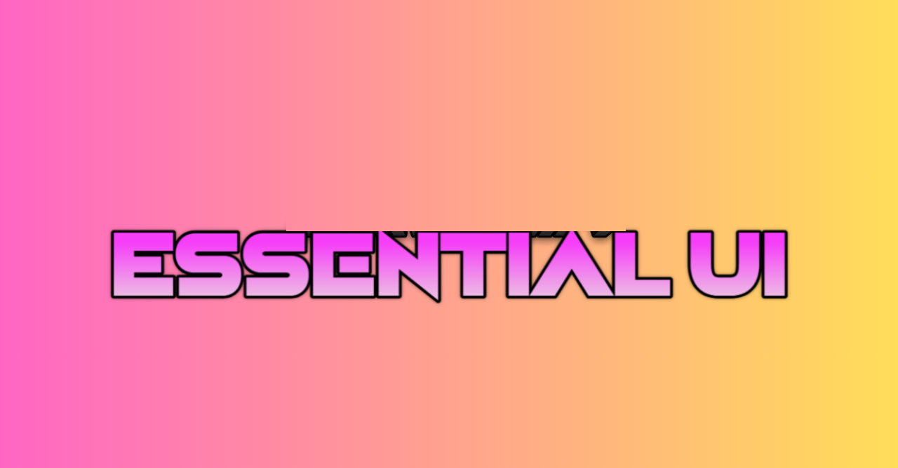Essential UI  1.21.4