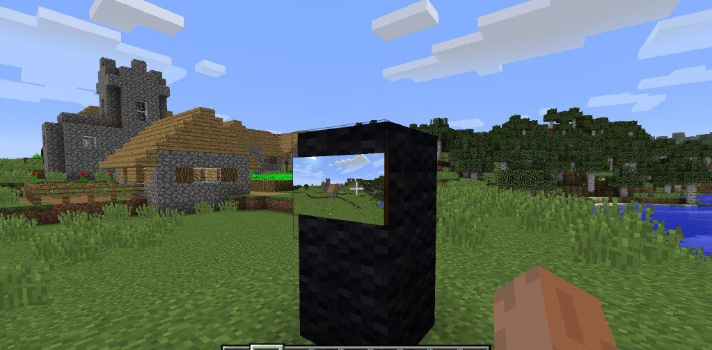 Пример работы мода на камеру в Minecraft с красивыми скриншотами