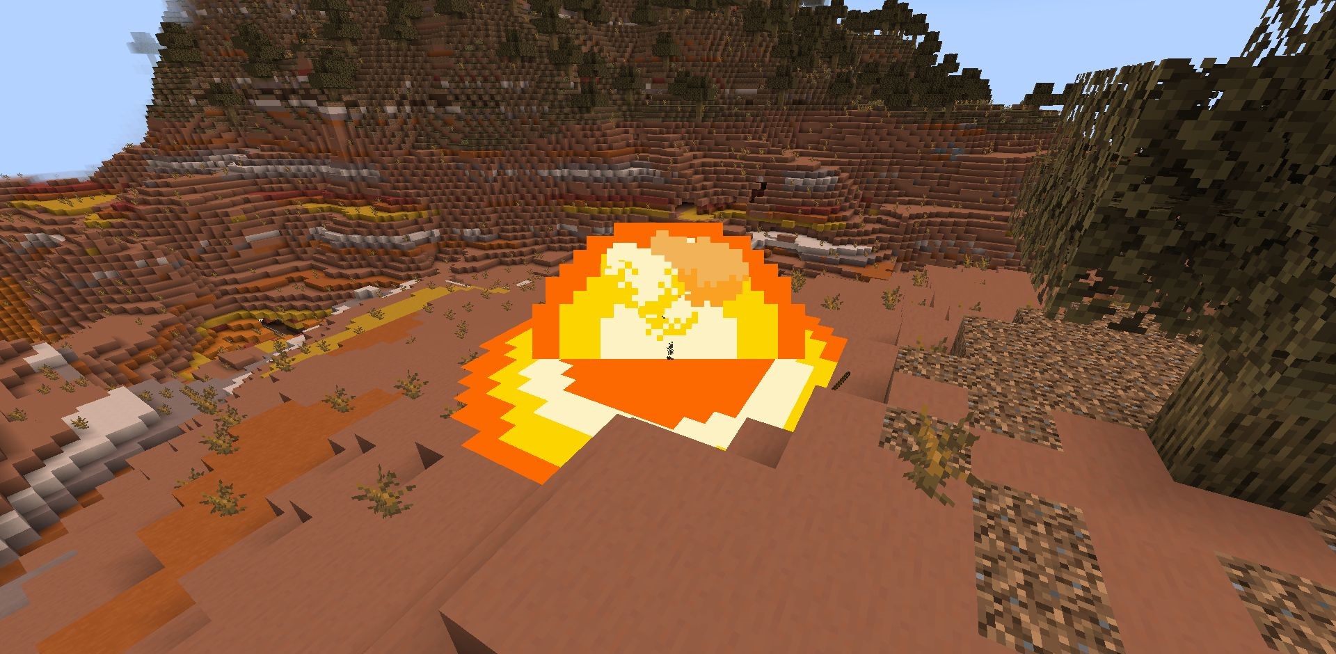 Детализированные взрывы в Minecraft с новыми текстурами