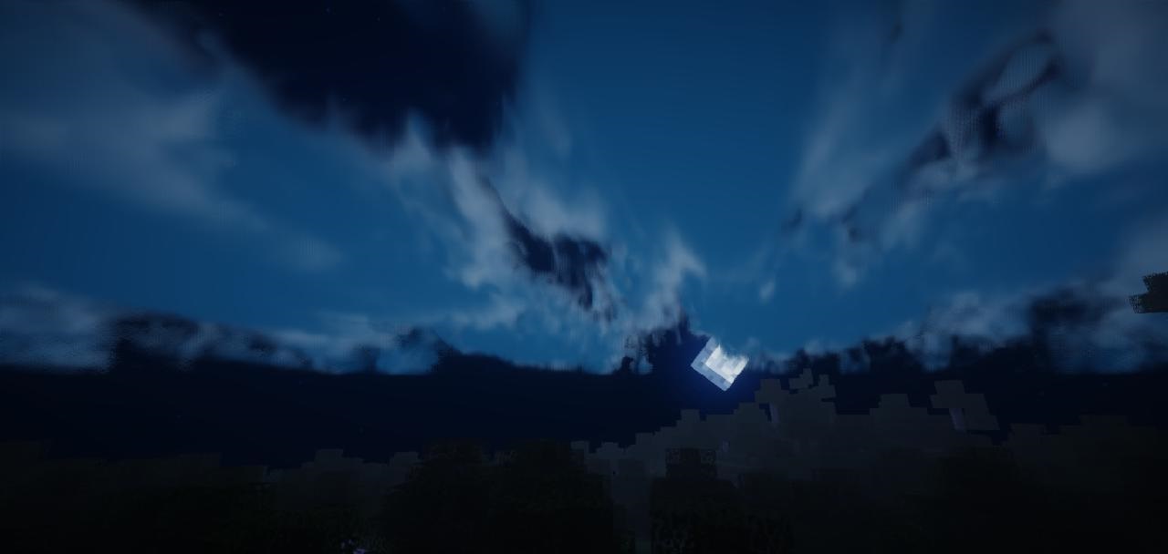 Деревня в Minecraft с улучшенной графикой благодаря Exposa Unique