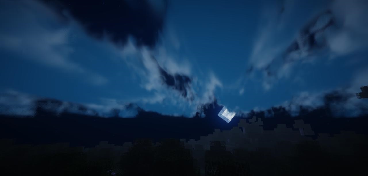 Реалистичная графика Minecraft с шейдерами Exposa Unique в лесном биоме