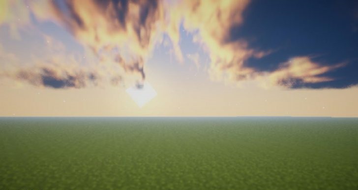 Реалистичная вода и отражения в Minecraft с Exposa Unique шейдерами