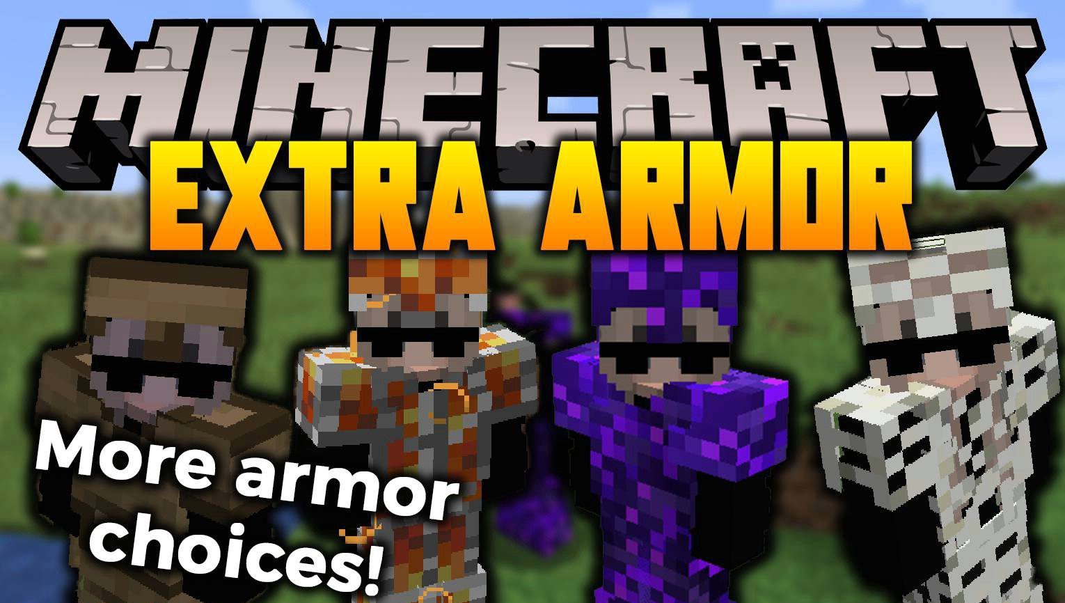 Extra Armor для Minecraft 1.21.4