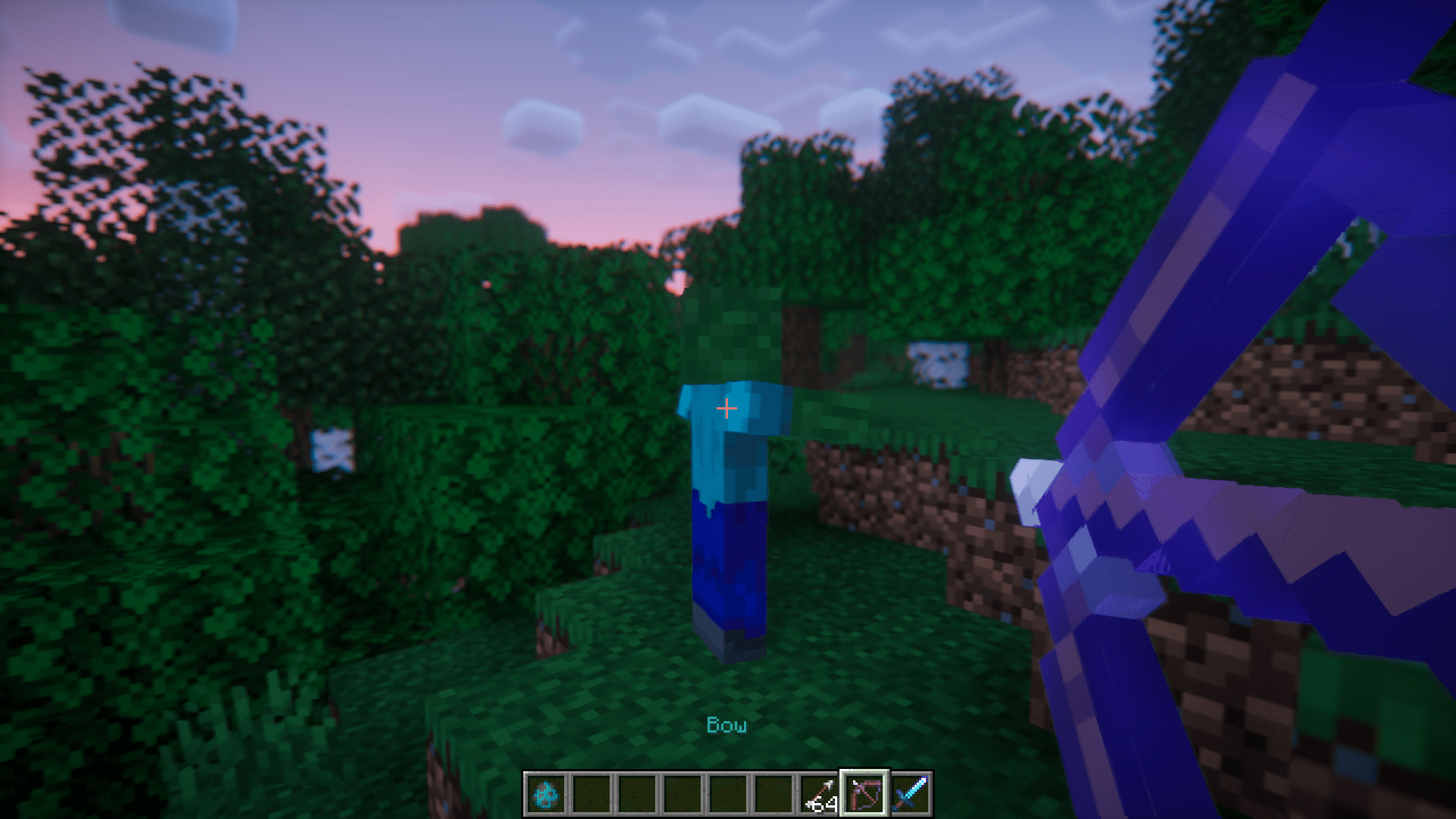 Пейзаж Нижнего мира в Minecraft с лавой и крепостью