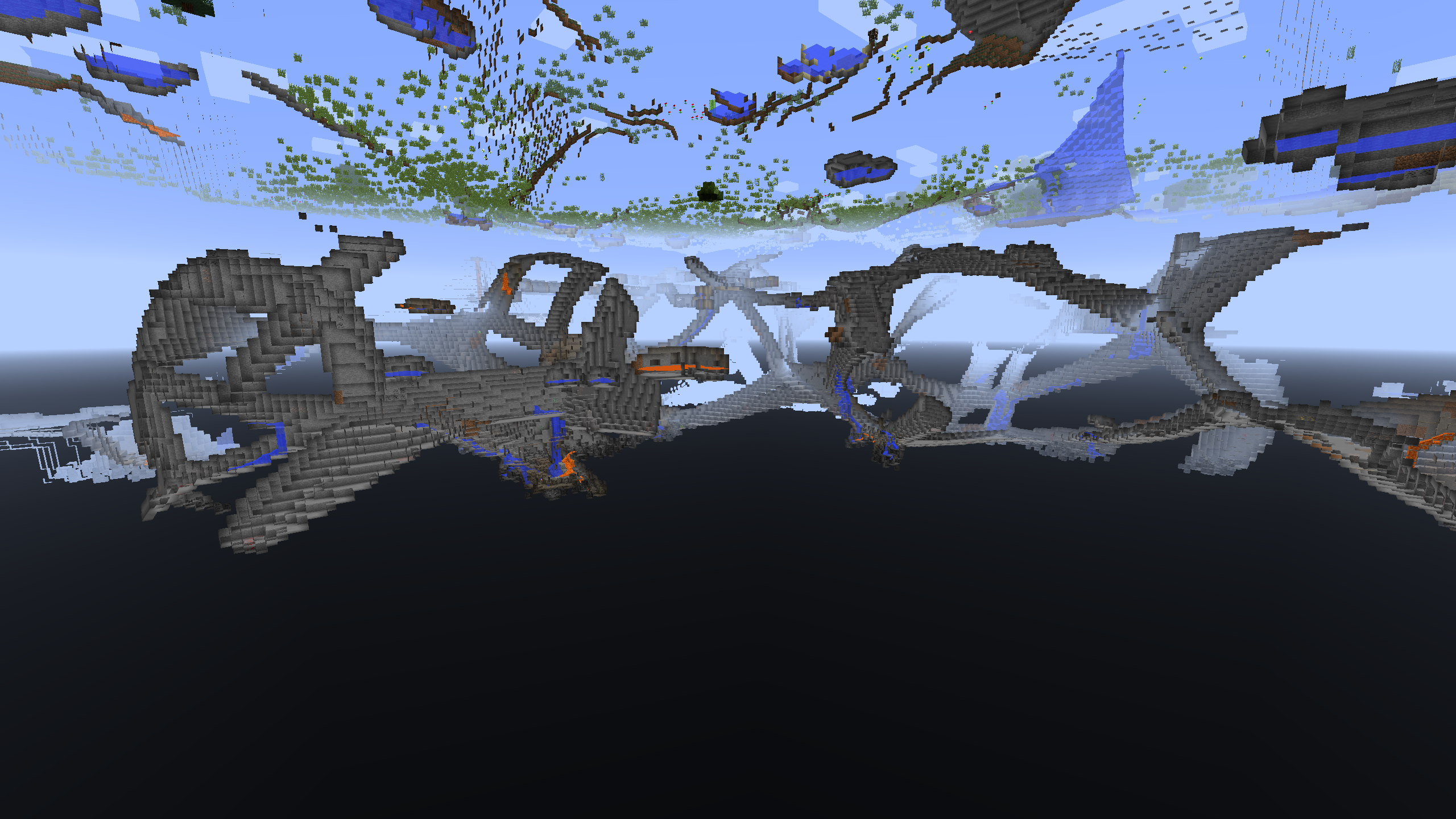 Интерфейс верстака в Minecraft с рецептами крафта инструментов