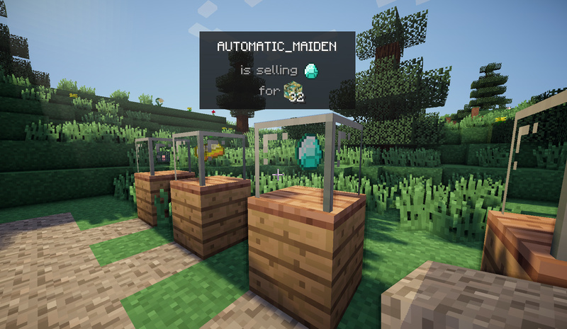 Пример крафта в Minecraft: верстак с рецептом создания меча и кирки