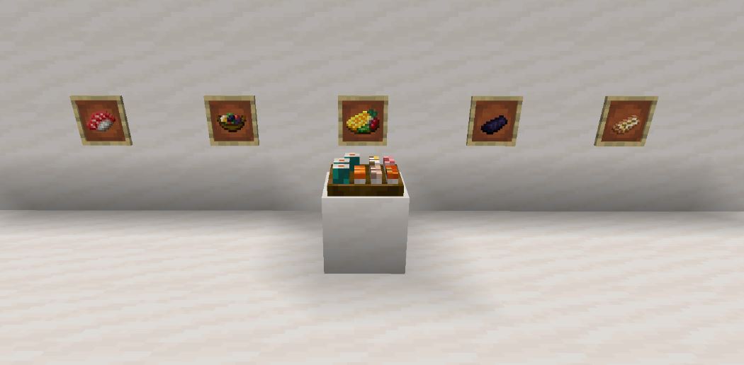 Новые виды еды и ингредиенты в Minecraft с модом Farmer's Delight