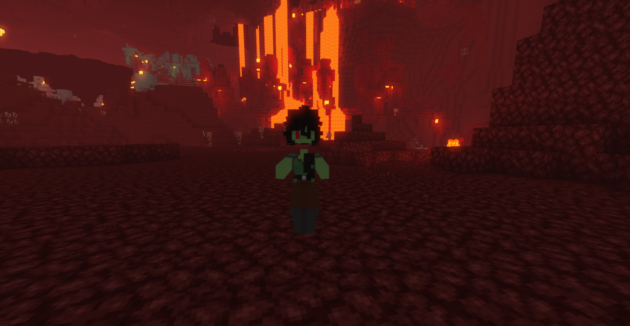 Группа женских зомби в пустынном биоме, новые текстуры для Minecraft