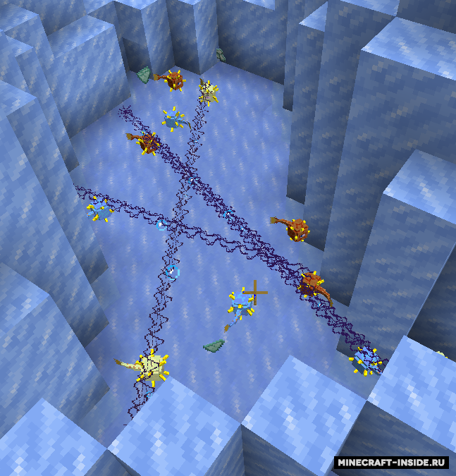 Речной страж в Minecraft с детализированной текстурой