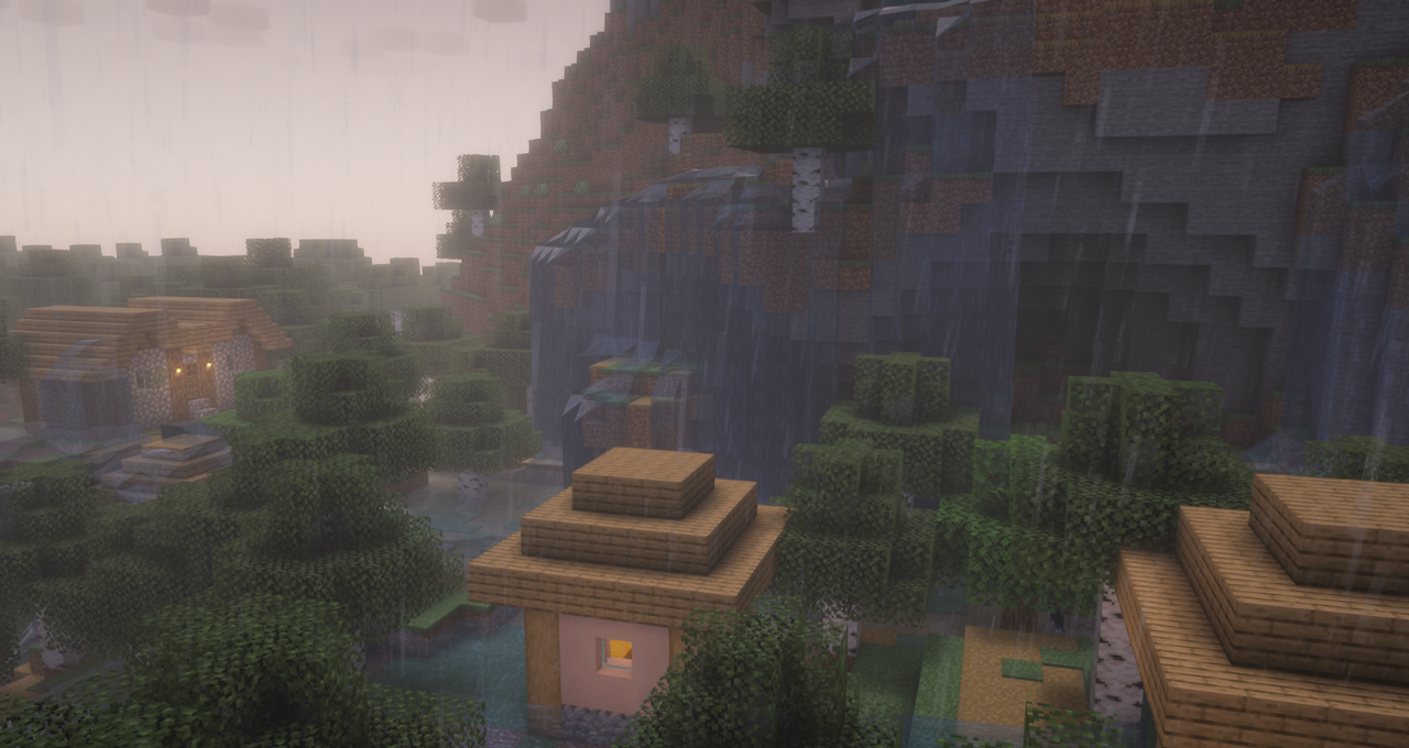 Многопользовательский сервер с модом Flash Flood в Minecraft