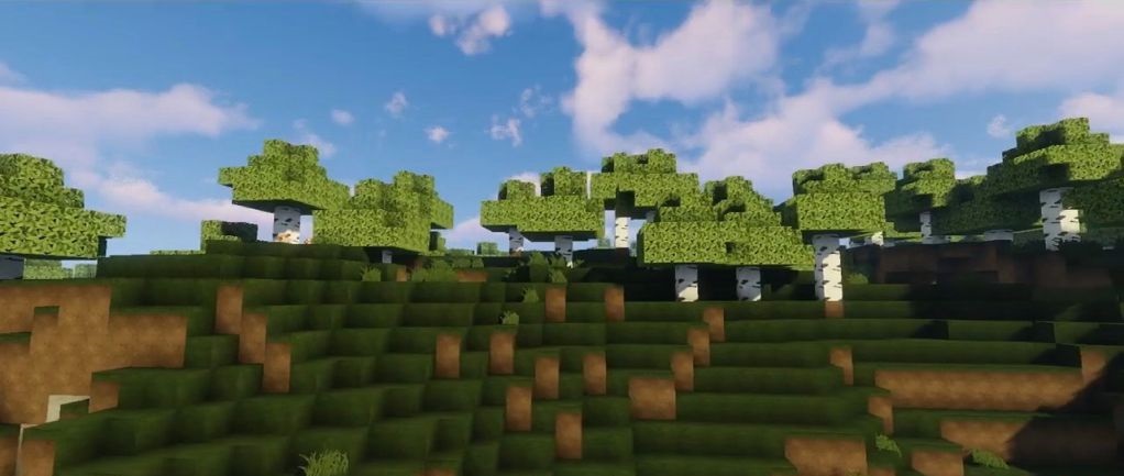 Сравнение стандартных и улучшенных текстур в Minecraft с Flows HD