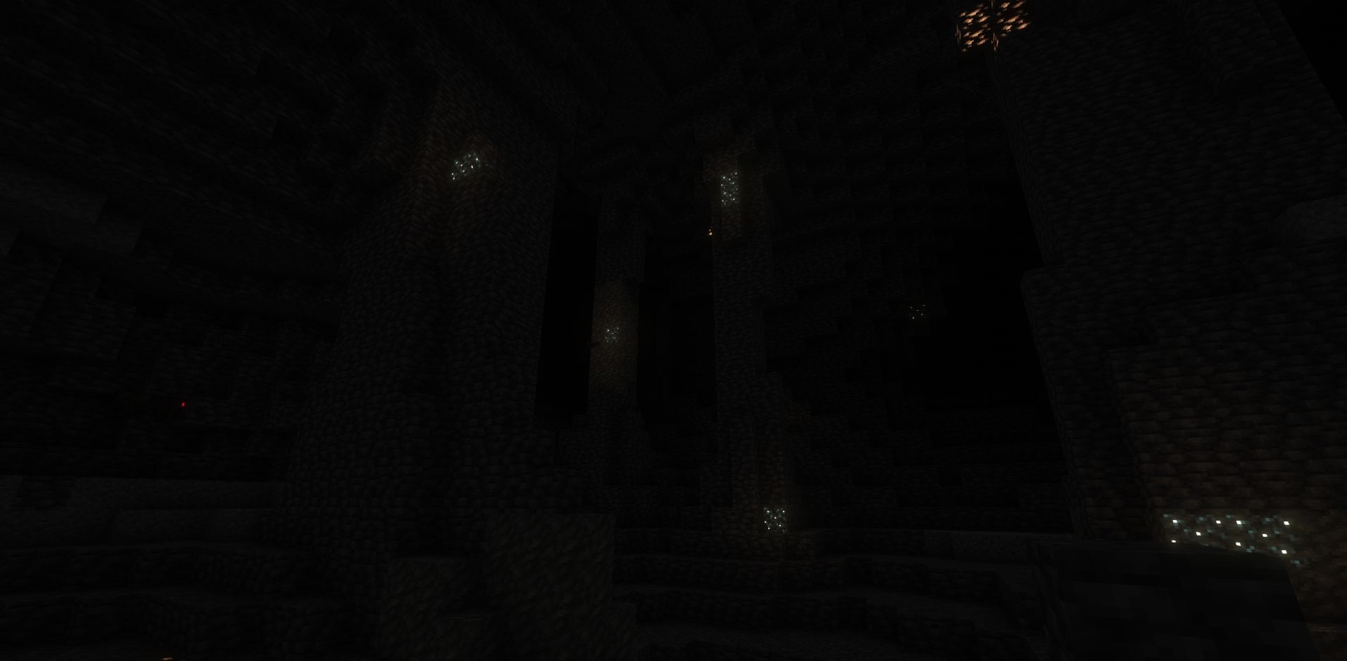 Сравнение стандартного и улучшенного тумана в Minecraft