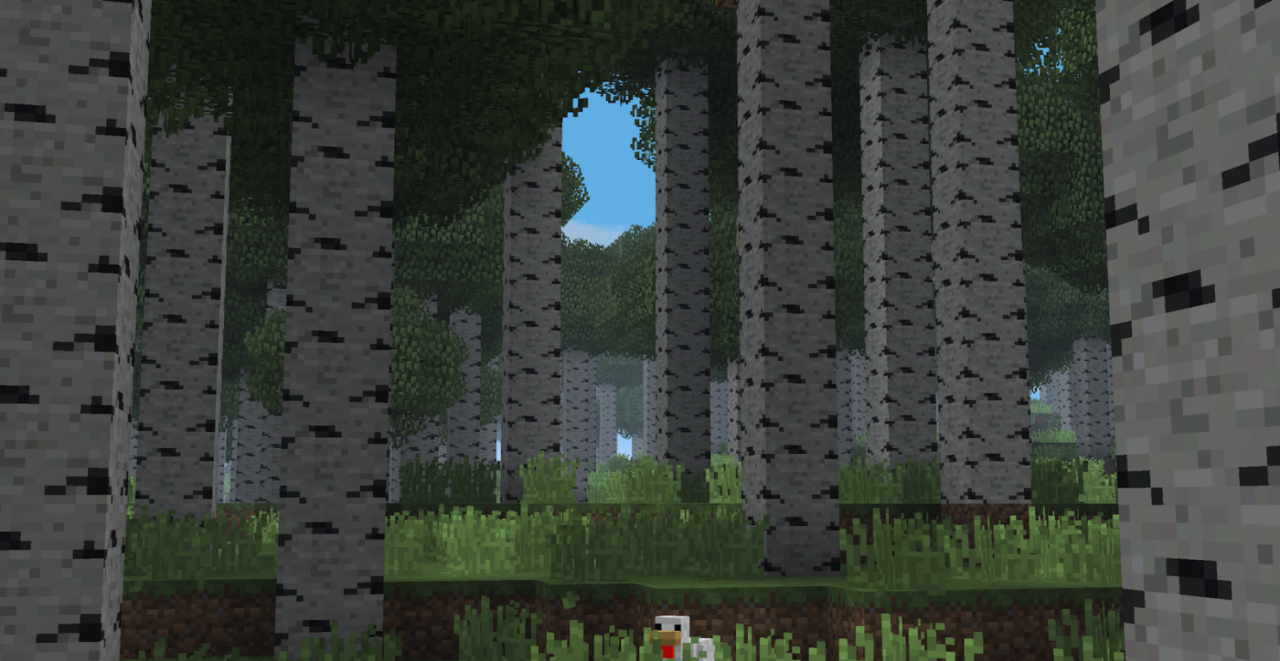 Туманная река в Minecraft с использованием текстур-пака Fogulous