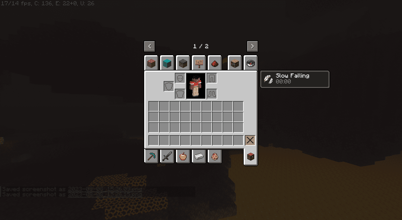 Настройка частоты автоматических сохранений в моде Forgiving World для Minecraft