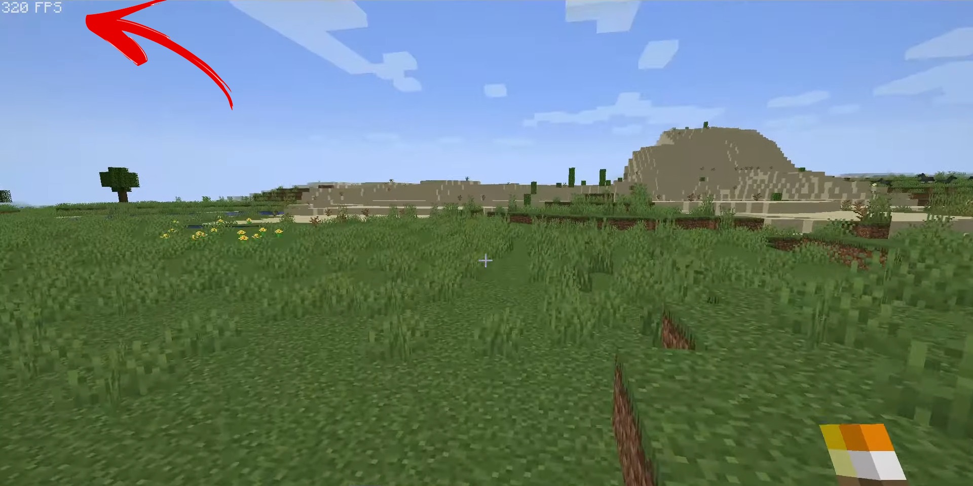 Сравнение FPS до и после оптимизации в Minecraft