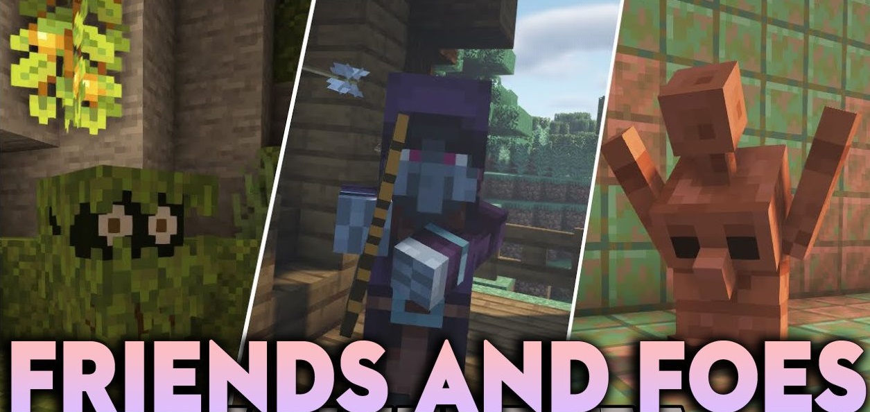 Friends and Foes для Minecraft 1.21