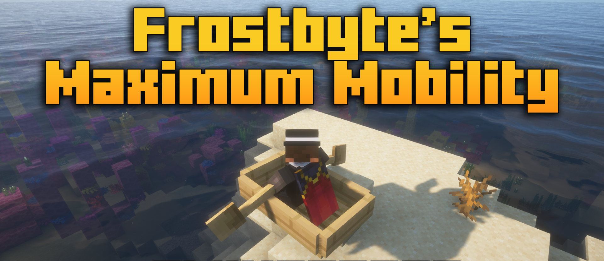 Frostbyte’s Maximum Mobility для Minecraft 1.21.4