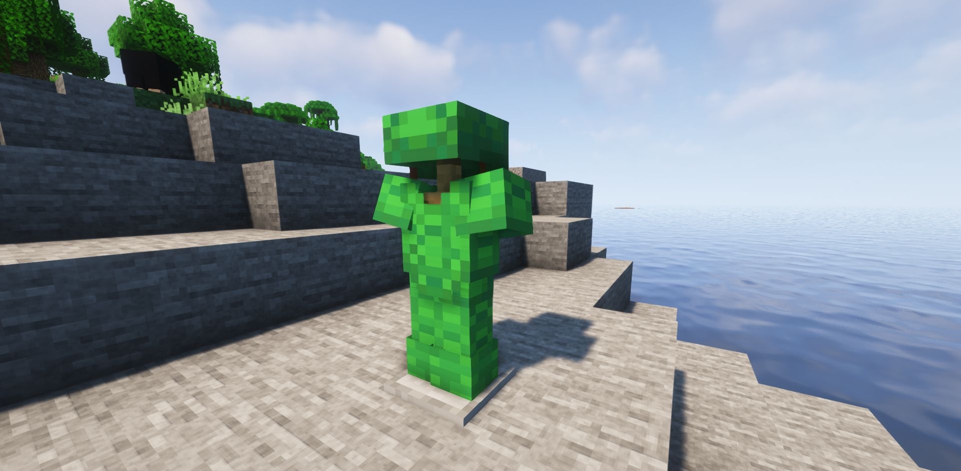 Сравнение черепашьей брони с другими типами доспехов в Minecraft