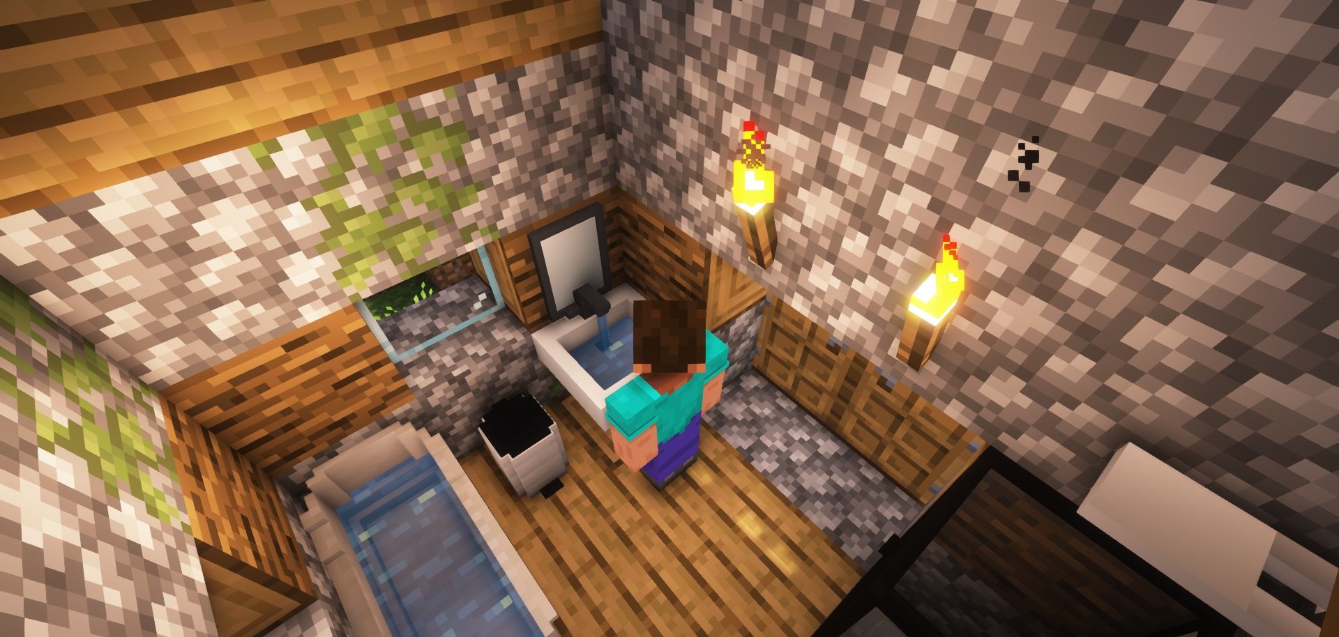Разнообразная мебель из мода Furniture Expanded в Minecraft