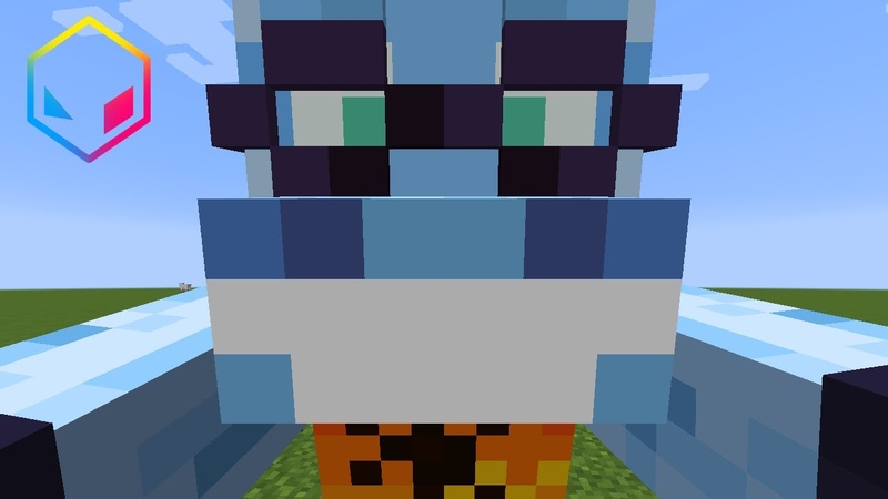 Игрок использует новый инструмент из мода Mappet в Minecraft