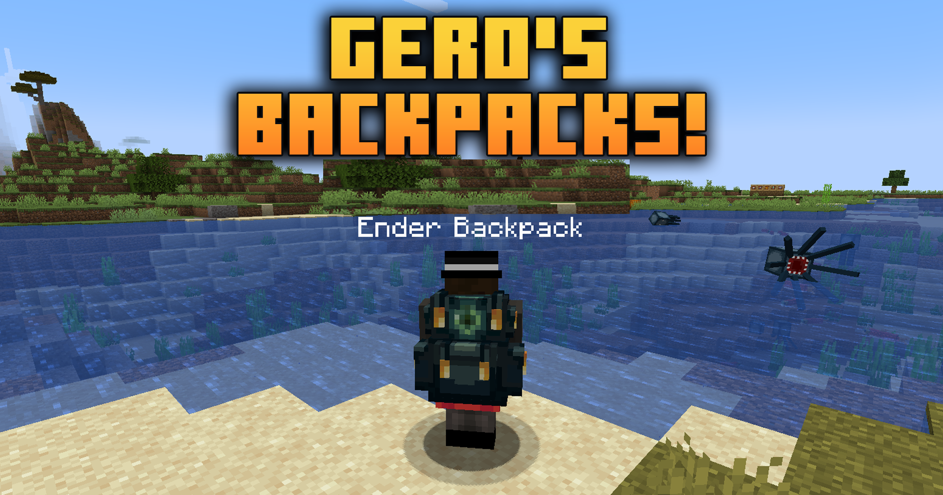 Gero’s Backpacks для Minecraft 1.21.4