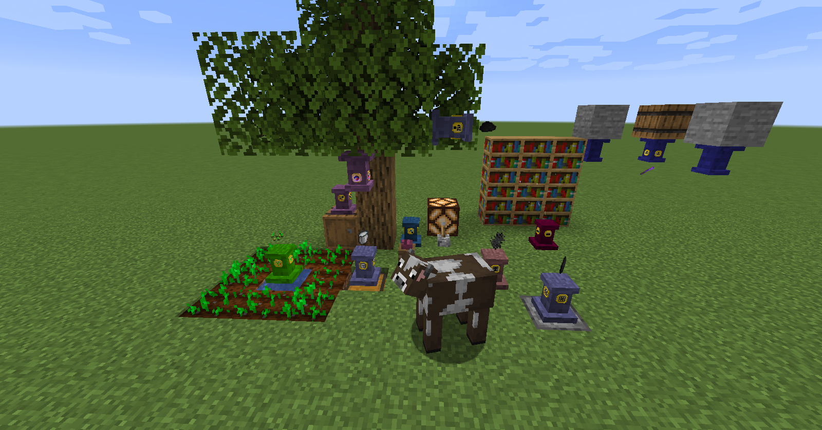 Разнообразие биомов в Minecraft: лес, пустыня, горы