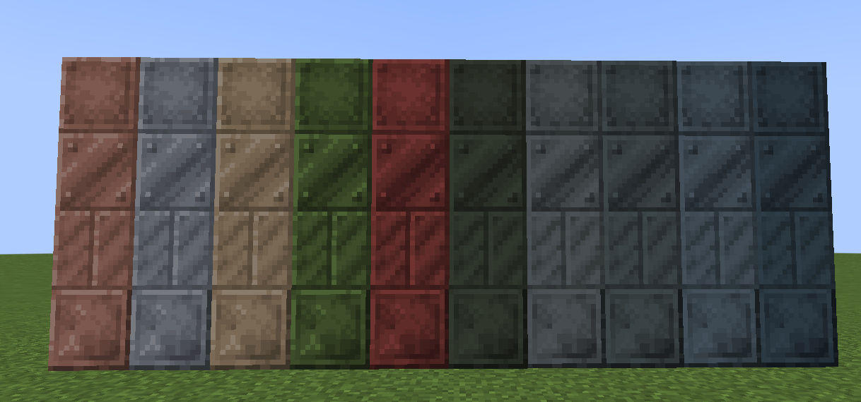 Горный биом в Minecraft с водопадом и пещерой