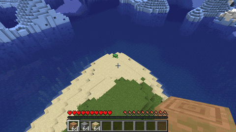 Демонстрация работы Inventory Pause в Minecraft: время останавливается при открытии инвентаря