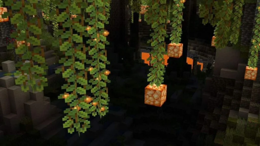 Светящиеся ягоды в Minecraft: как использовать Glow Berries для освещения