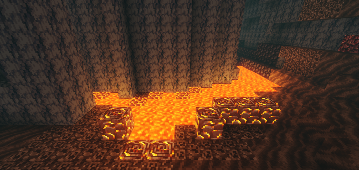 Яркий древний мусор в текстурах Glowing Gilded