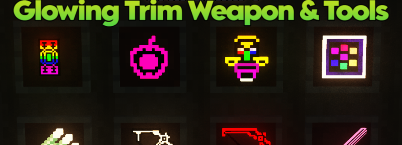Glowing Trim Weapon & Tools  1.21.4