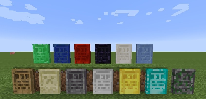 Генерация кладбищ в Minecraft с модом Gravestone