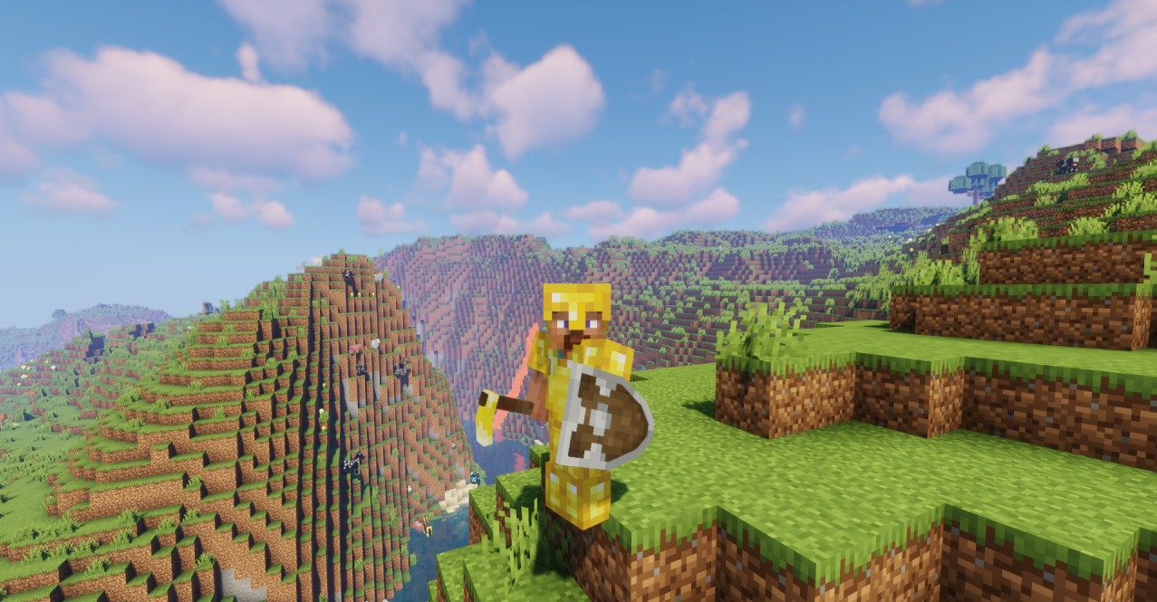 Сравнение стандартных и 3D текстур предметов в Minecraft