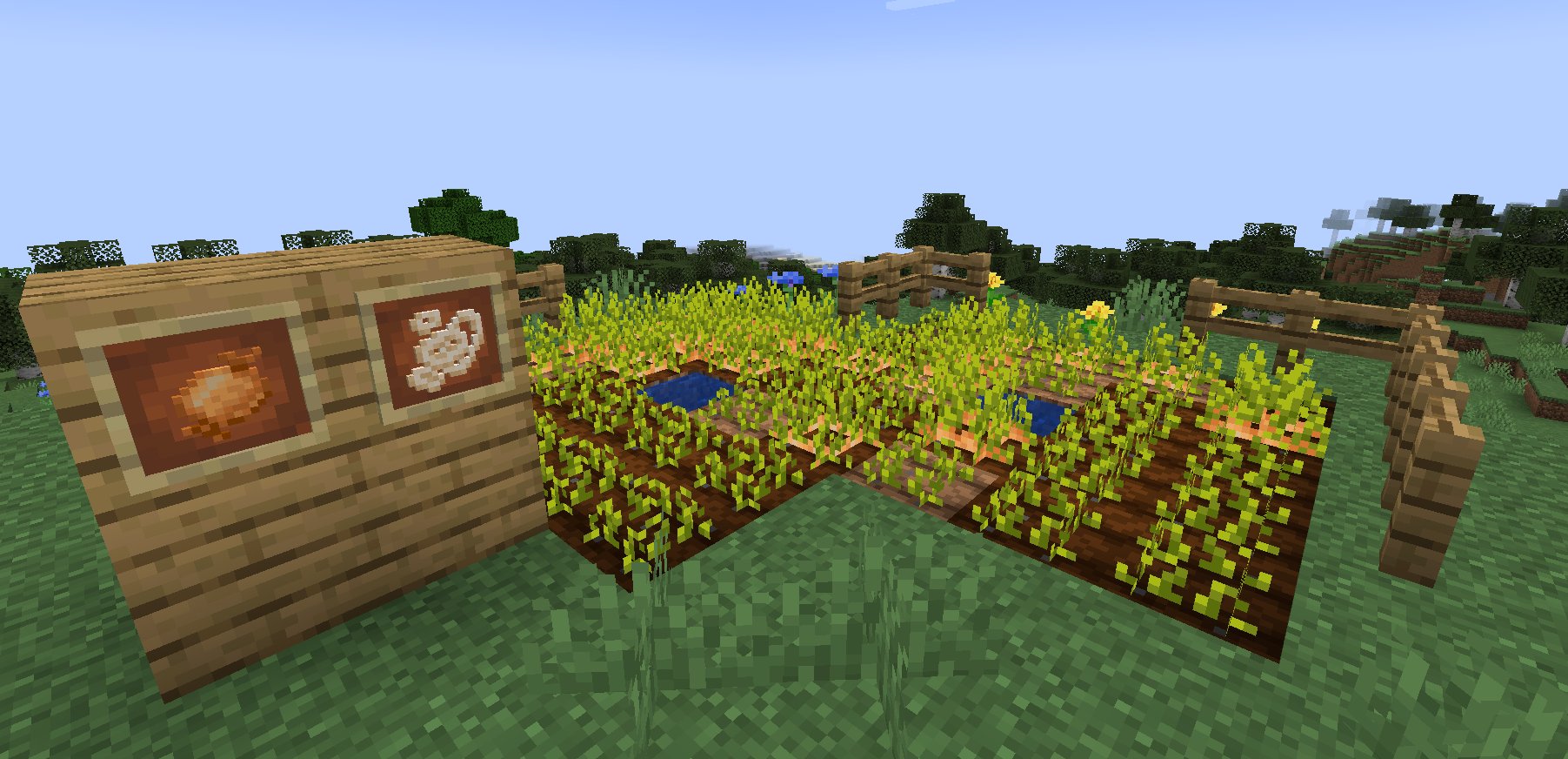 Интерфейс гриля с несколькими слотами для готовки в Minecraft