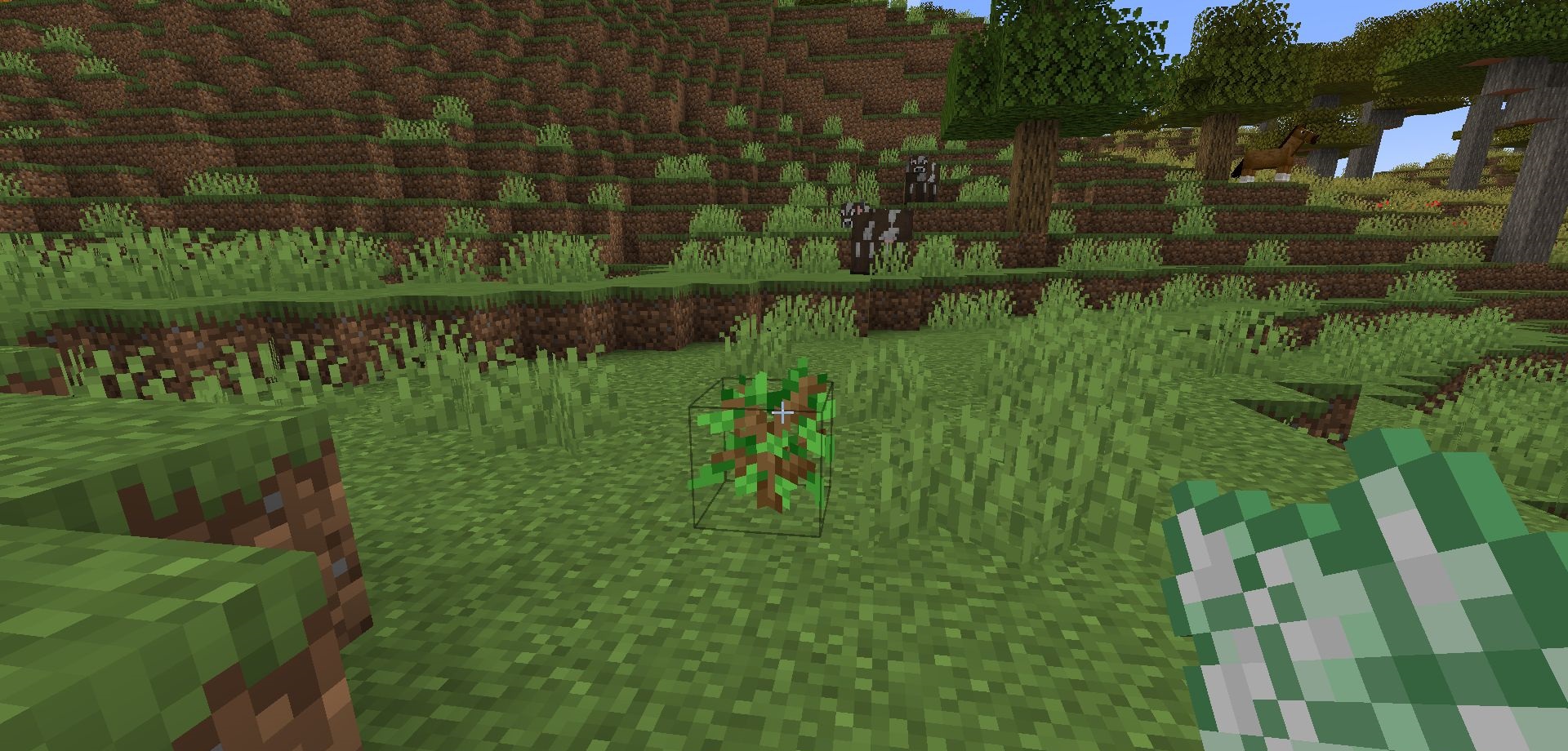 Интерфейс мода Growmeal с настройками скорости роста растений в Minecraft
