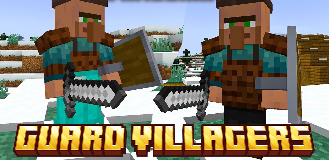 Guard Villagers для Minecraft 1.15.2