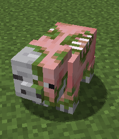 Логово зомби в Minecraft с паутиной и сундуками