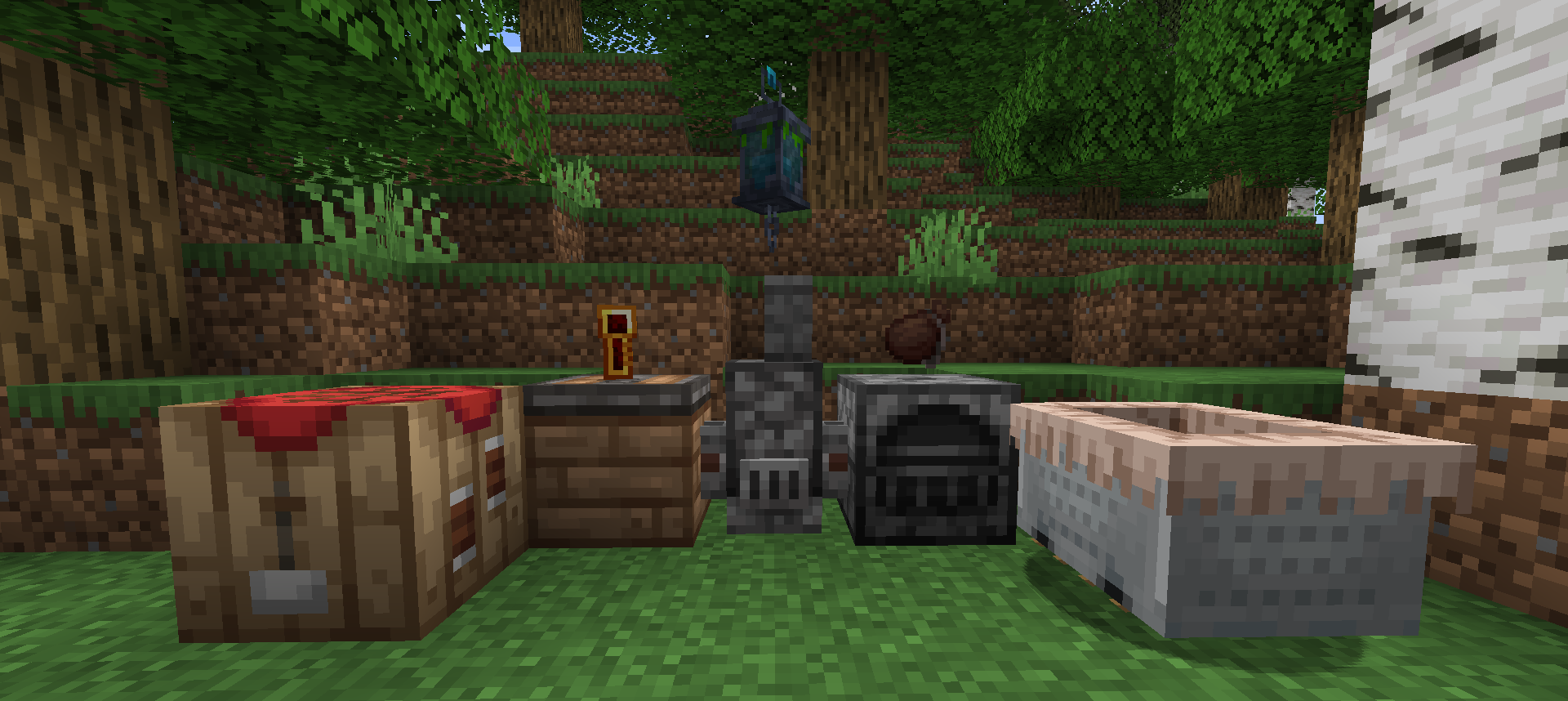 Разнообразие биомов в Minecraft: лес, пустыня и горы