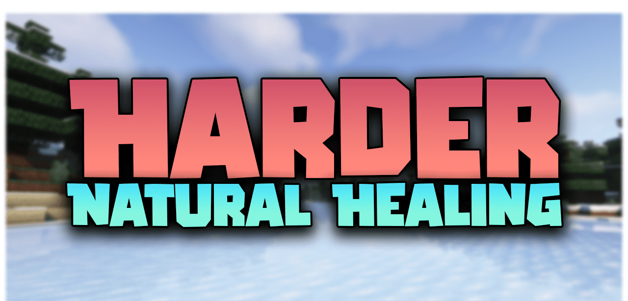 Harder Natural Healing для Minecraft 1.18.2