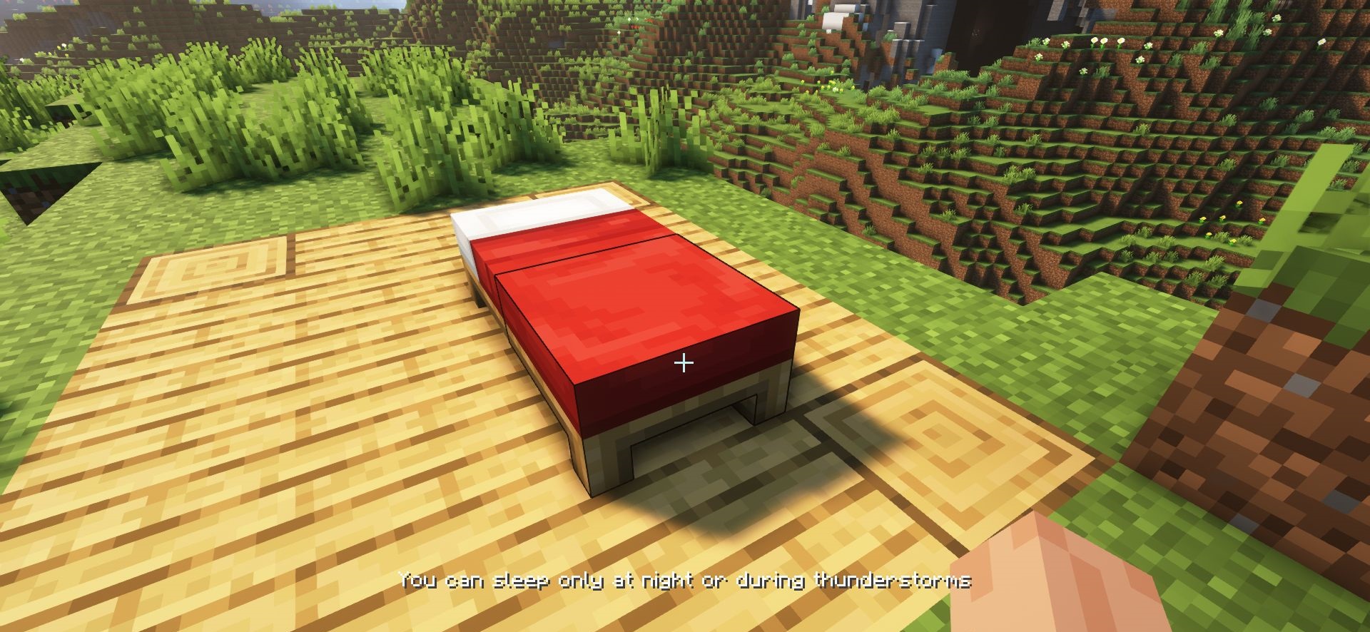 Интерфейс настроек мода Healing Bed с регулировкой скорости восстановления