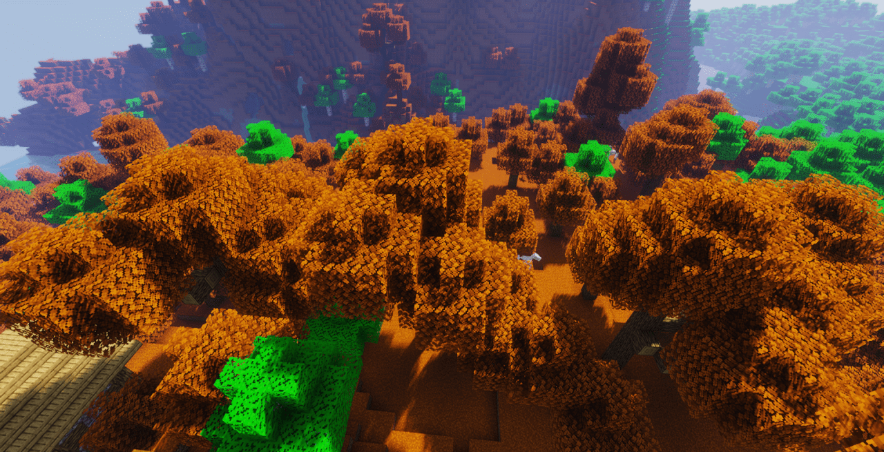 Детализированный океанский биом в Minecraft с HEXABIOME: прозрачная вода и волны