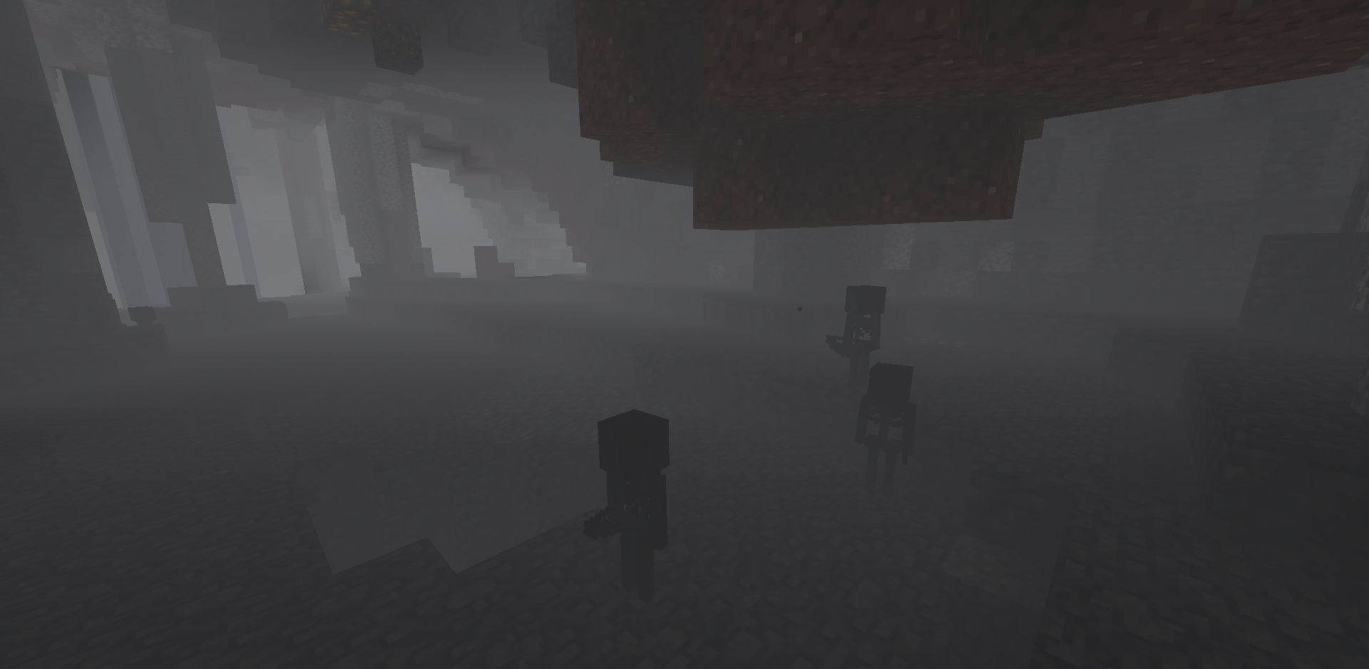 Сравнение графики Minecraft до и после установки шейдеров Hex's Vanilla
