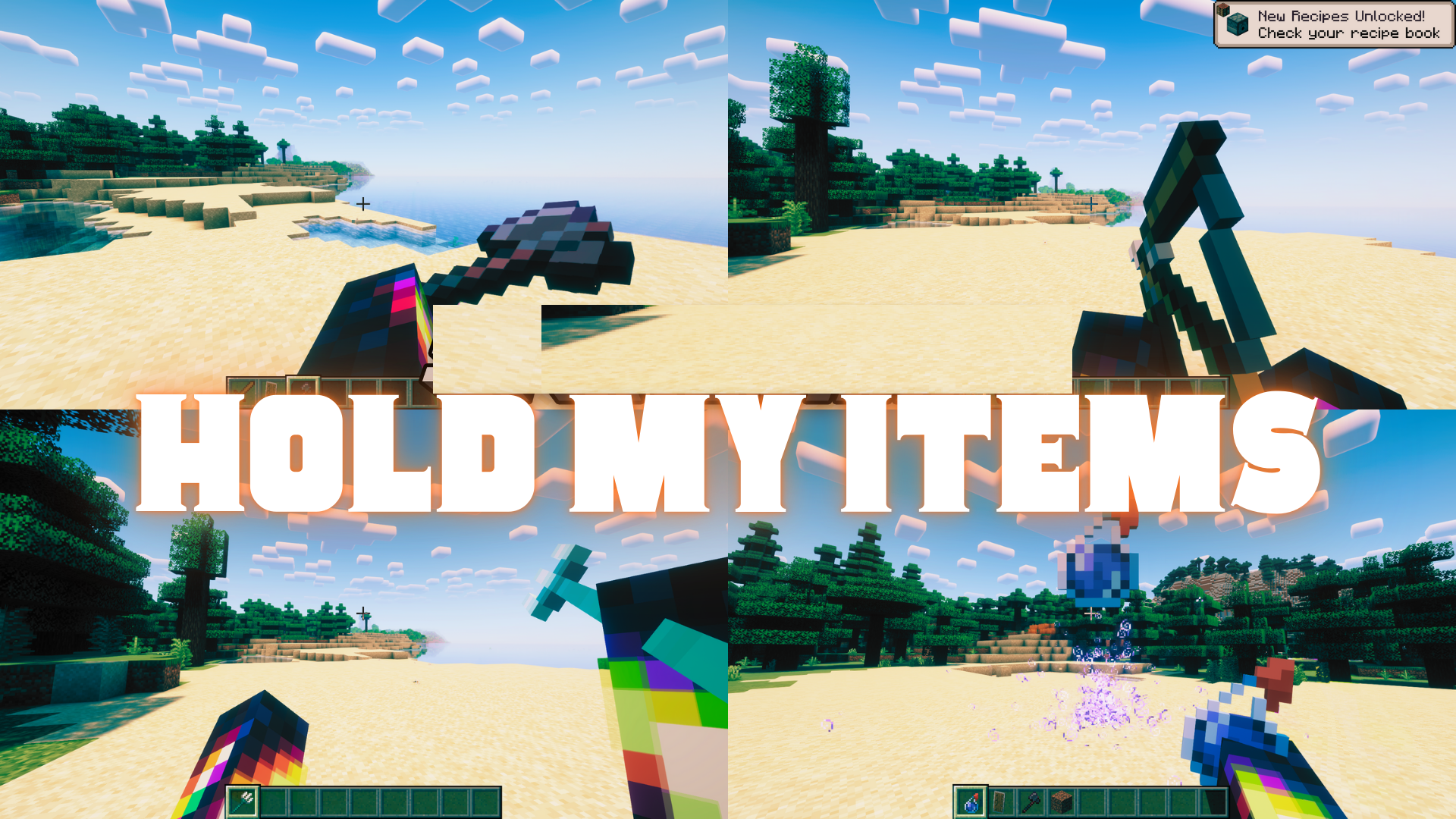 Hold My Items для Minecraft 1.21.5